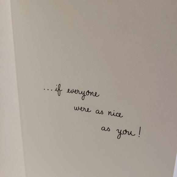 Vintage Fantusy | Blue Butterfly Thank You Card - Picture 2 of 5